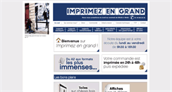 Desktop Screenshot of imprimezengrand.com